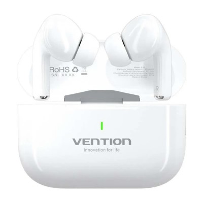 слушалки,слушалки,vention,tws,echo,lite,e11,wireless,earphones,white,(white)