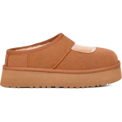 пантофи,дамски,пантофи,ugg,bea,mary,jane,slippers,brown,(chestnut)