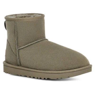 обувки,дамски,боти,дамски,високи,обувки,за,ходене,ugg,classic,mini,ii,boots,green,(moss,green)