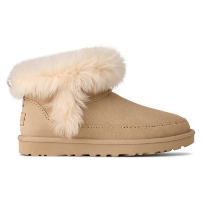 обувки,дамски,боти,ugg,classic,ultra,mini,chalet,boots,beige,(sandcastle)