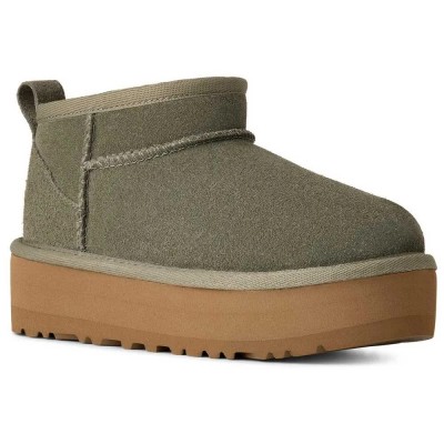 детски,обувки,детски,боти,ugg,kids,classic,ultra,mini,boots,moss,green,(green)
