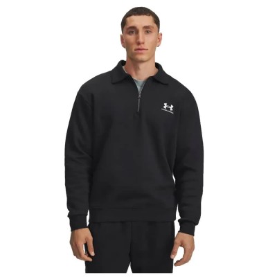 поларена,блуза,мъжки,пуловери,under,armour,icon,fleece,collar,half,zip,sweatshirt,black,black,(black)
