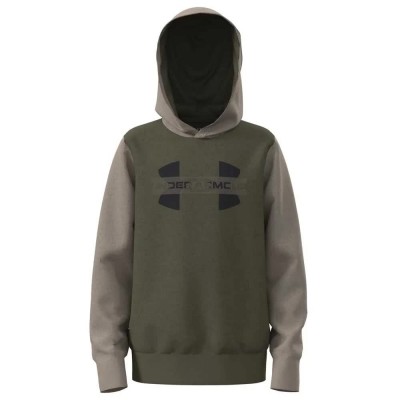 суичър,детски,блузи,under,armour,rival,fleece,colorblock,garphic,hoodie,green,black,(green)