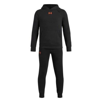 анцуг,детски,анцузи,under,armour,rival,fleece,tracksuit,black,(black,orange,base)