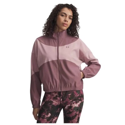 яке,дамски,якета,и,палта,under,armour,rival,woven,jacket,brown,maroon,mist,(pink)