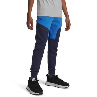 поларена,блуза,детски,панталони,under,armour,unstoppable,fleece,joggers,blue,black,(blue)
