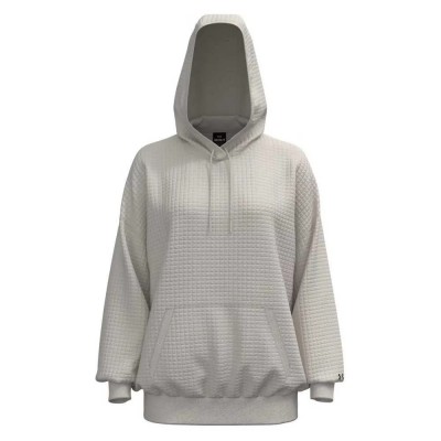 поларена,блуза,дамски,блузи,under,armour,unstoppable,fleece,textured,hoodie,white,black,(grey)