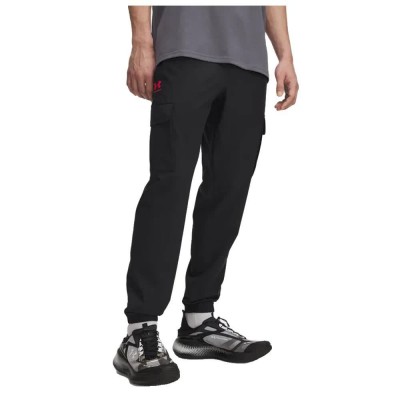 панталони,мъжки,панталони,under,armour,vibe,woven,cargo,pants,black,racer,red,(black)