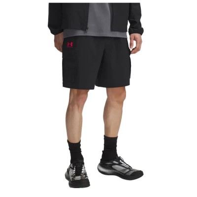 къси,панталони,мъжки,панталони,under,armour,vibe,woven,cargo,shorts,black,racer,red,(black)