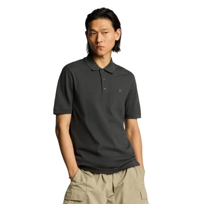 мъжки,блузи,с,яка,lyle,&,scott,superfine,short,sleeve,polo,grey,(gunmetal)