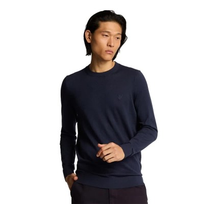 блуза,мъжки,пуловери,lyle,&,scott,tonal,superfine,sweater,dark,navy,(blue)