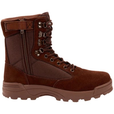 обувки,дамски,боти,дамски,високи,обувки,за,ходене,brandit,tactical,zipper,boots,brown
