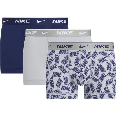 боксерки,мъжко,бельо,nike,eday,cotton,stretch,boxers,3,units,wolf,grey,red,wolf,grey,blue,void,(blue,grey)