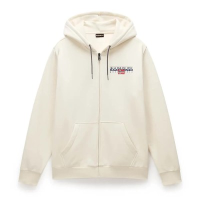 блуза,мъжки,пуловери,napapijri,aylmer,winter,full,zip,sweatshirt,beige,dimity,(beige)
