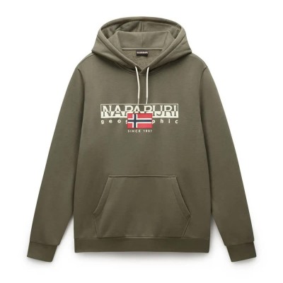 суичър,мъжки,пуловери,napapijri,aylmer,winter,hoodie,tea,leaf,(green)