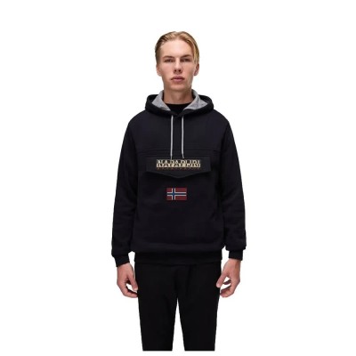 суичър,мъжки,пуловери,napapijri,burgee,winter,4,hoodie,black,(black,beauty)