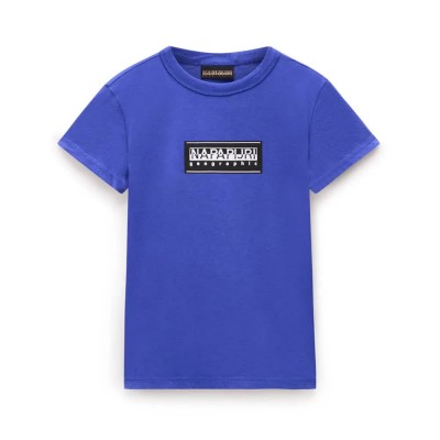 тениска,детски,тениски,napapijri,chamois,short,sleeve,t,shirt,royal,blue,(blue)