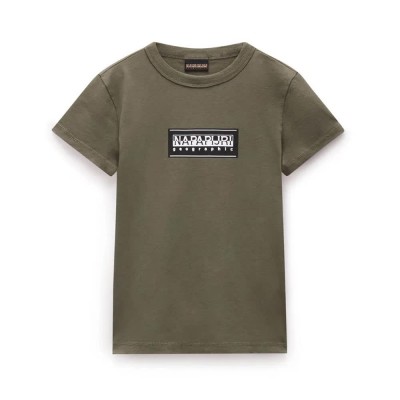 тениска,детски,тениски,napapijri,chamois,short,sleeve,t,shirt,tea,leaf,(green)