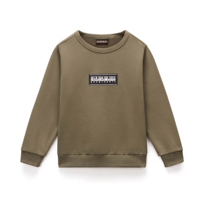 блуза,детски,блузи,napapijri,chamois,sweatshirt,tea,leaf,(brown)