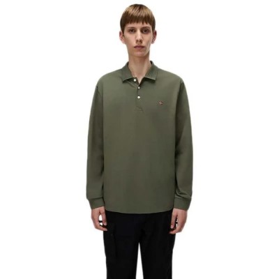 мъжки,блузи,с,яка,napapijri,ealis,1,long,sleeve,polo,green,(tea,leaf)