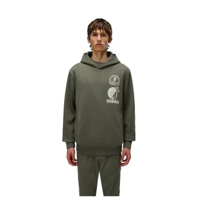 суичър,мъжки,пуловери,napapijri,funes,hoodie,green,(tea,leaf)