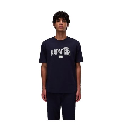 тениска,мъжки,тениски,napapijri,funes,short,sleeve,t,shirt,blue,(blu,marine)