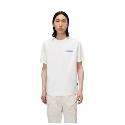 тениска,мъжки,тениски,napapijri,guide,short,sleeve,t,shirt,white,(white,heron)