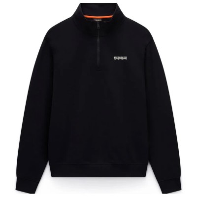 блуза,мъжки,пуловери,napapijri,small,box,half,zip,sweatshirt,black,beauty,(black)