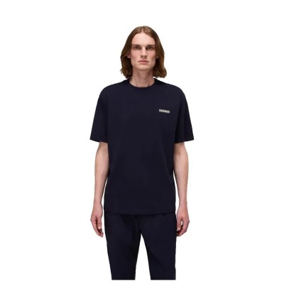 тениска,мъжки,тениски,napapijri,small,box,short,sleeve,t,shirt,blue,(blu,marine)