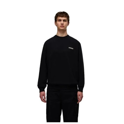 блуза,мъжки,пуловери,napapijri,small,box,sweatshirt,black,beauty
