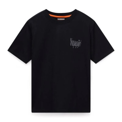 тениска,мъжки,тениски,napapijri,turrach,short,sleeve,t,shirt,alloverprint,(black)