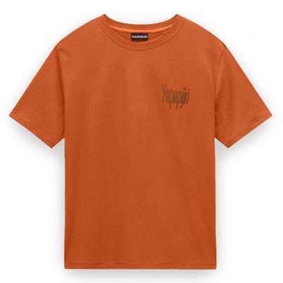 тениска,мъжки,тениски,napapijri,turrach,short,sleeve,t,shirt,orange,(orange,pumpkin)