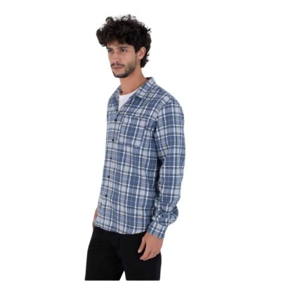 риза,с,дълъг,ръкав,мъжки,ризи,hurley,axe,long,sleeve,shirt,armored,navy