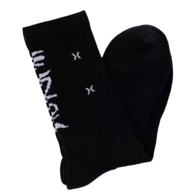 чорапи,мъжки,чорапи,hurley,bcnsk8,crew,socks,black,(black)