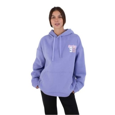 суичър,дамски,блузи,hurley,beginning,of,an,era,hoodie,purple,(lavendar)