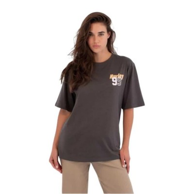 тениска,мъжки,тениски,дамски,тениски,hurley,beginning,of,an,era,oversize,short,sleeve,t,shirt,brown,(dark,shadow)