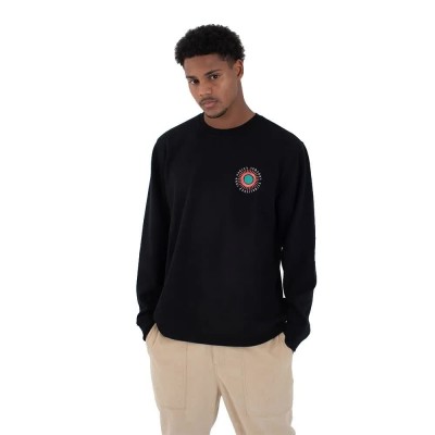 блуза,мъжки,пуловери,hurley,eagle,high,sweatshirt,black