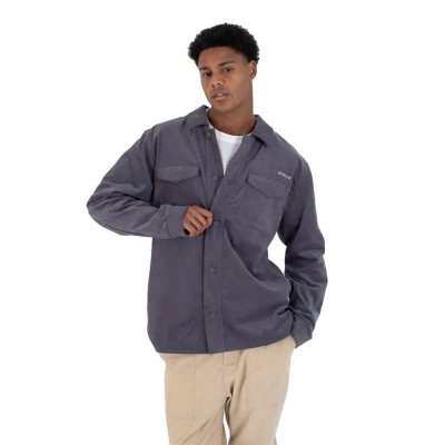 мъжки,якета,hurley,lido,cord,overshirt,grey,(ion,grey)
