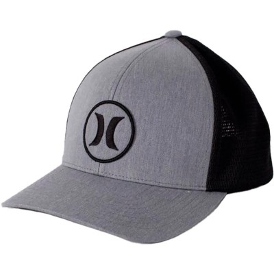 шапка,всички,шапки,hurley,oceanside,flex,cap,grey,(grey,heather)