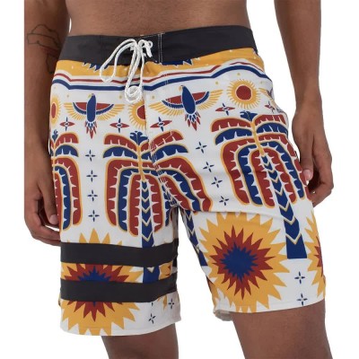 бански,гащета,мъжки,бански,костюми,hurley,phantom,block,party,18´´,swimming,shorts,bone,3,(white)