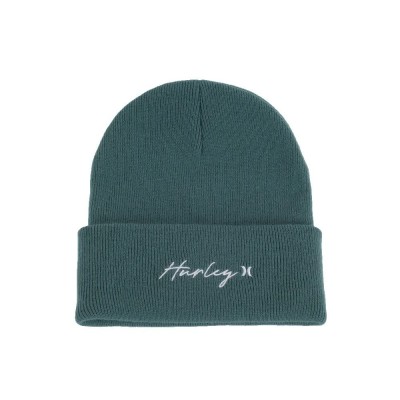шапка,всички,шапки,hurley,script,cuff,2.0,beanie,green,(spruce,fog)
