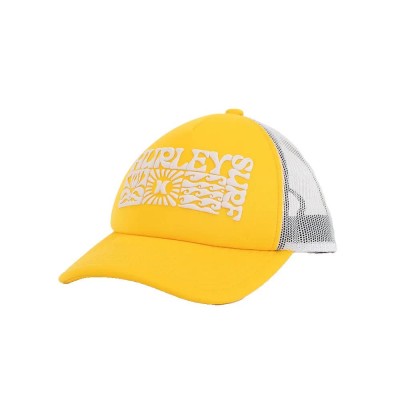шапка,всички,шапки,hurley,west,coast,trucker,cap,gold,suede,(yellow)
