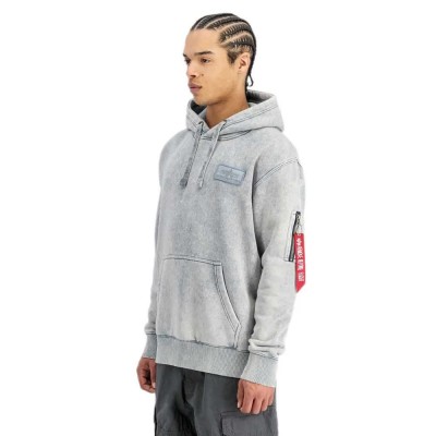 суичър,мъжки,пуловери,alpha,industries,back,print,vintage,hoodie,denim,blue,(grey)