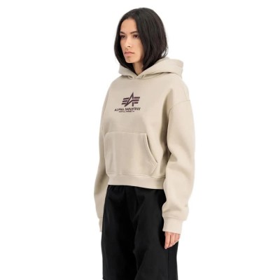 суичър,дамски,блузи,alpha,industries,basic,pp,hoodie,organic,beige,(beige)