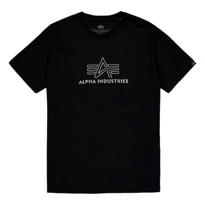 тениска,мъжки,тениски,alpha,industries,basic,tpu,short,sleeve,t,shirt,black,chrome,(black)