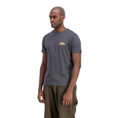 тениска,мъжки,тениски,alpha,industries,puff,print,logo,bp,t,short,sleeve,t,shirt,vintage,grey,(grey)