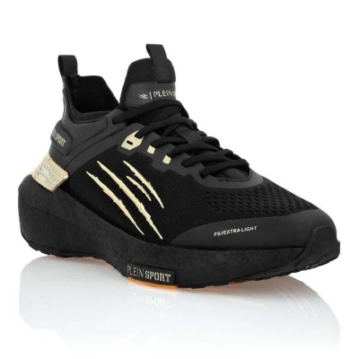маратонки,мъжки,маратонки,philipp,plein,sport,stealth,runner,extra,light,trainers,black,light,gold