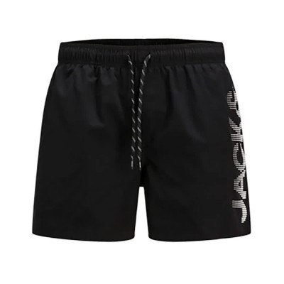 бански,гащета,мъжки,бански,костюми,jack,&,jones,maui,splice,logo,swimming,shorts,black