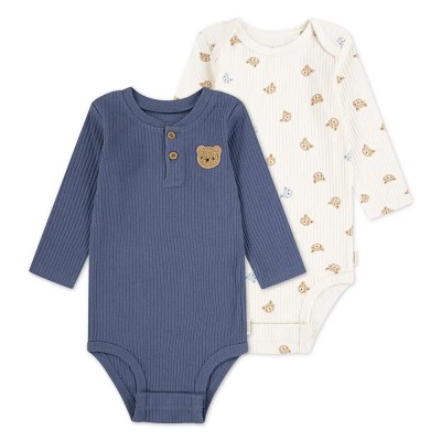 детски,облекла,за,момчета,детски,облекла,за,момичета,huggies,clothes,5z2860,long,sleeve,body,2,units,white,blue,(vintage,indigo)