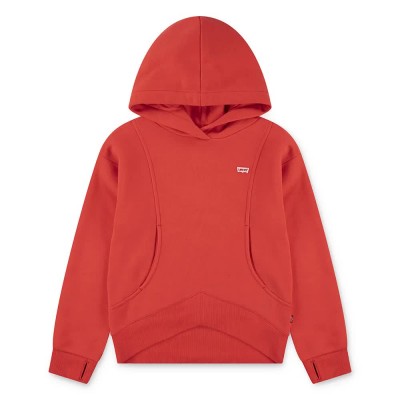 суичър,детски,блузи,levi´s,®,batwing,patch,hoodie,red,(poppy,red)
